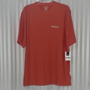 Billabong Men's Short‎ Sleeve Swim Rash Guard - Red